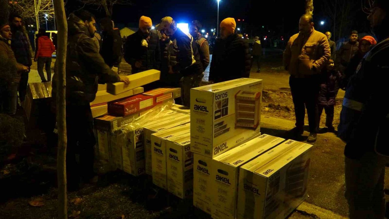 Hayırsever Aldudak’tan 400 aileye ısıtıcı ve battaniye yardımı