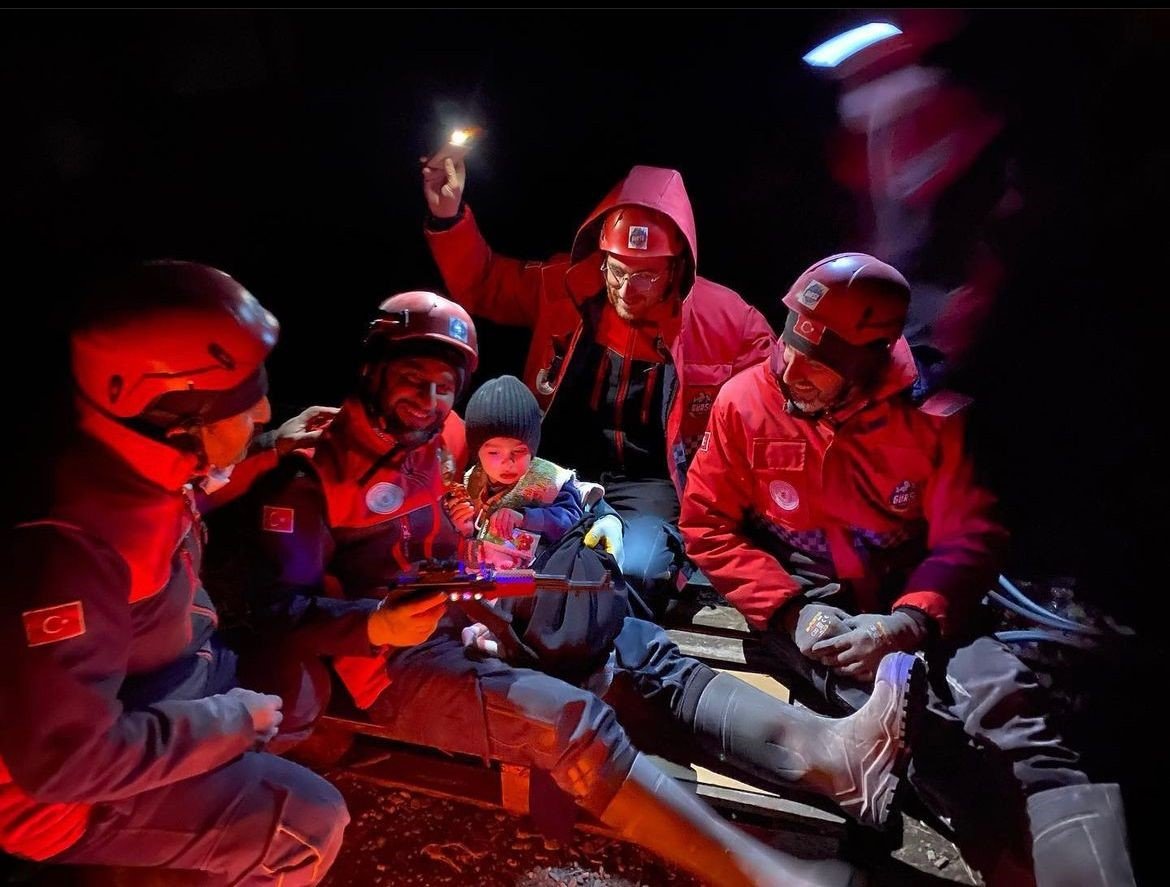 Mikail bebek böyle kurtarıldı