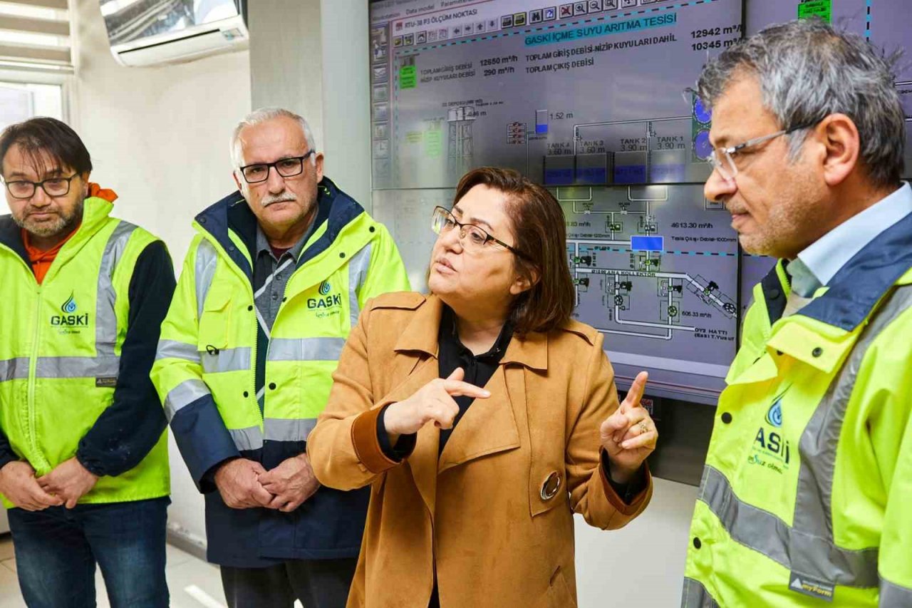 Depremin vurduğu Gaziantep’te yeniden su verilmeye başlandı