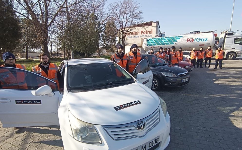Aydın Müftülüğü personeli deprem bölgesine hareket etti