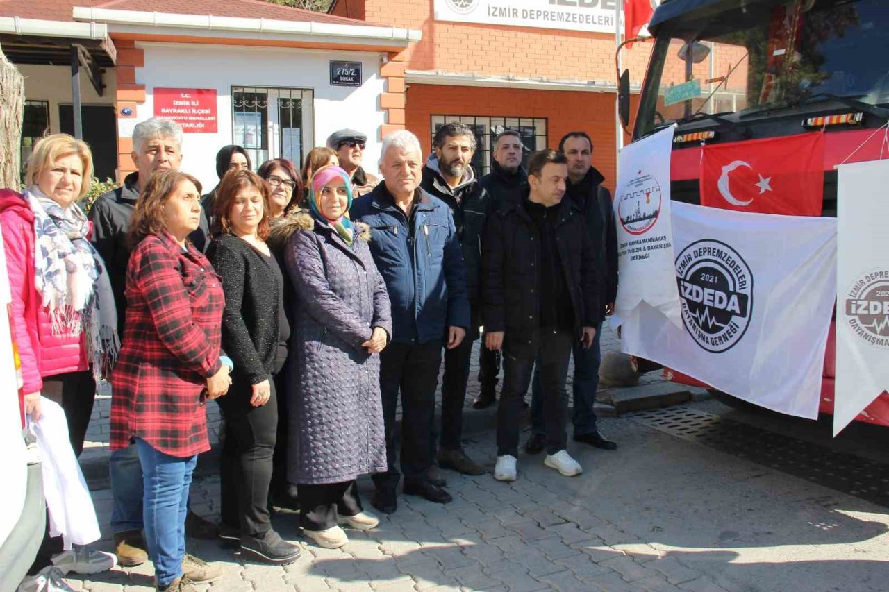 İzmir’den deprem bölgesine en anlamlı yardım