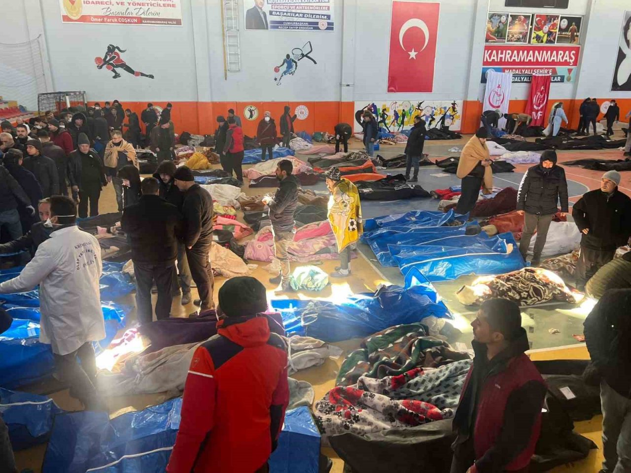 Spor salonu en acı misafirlerini ağırlıyor