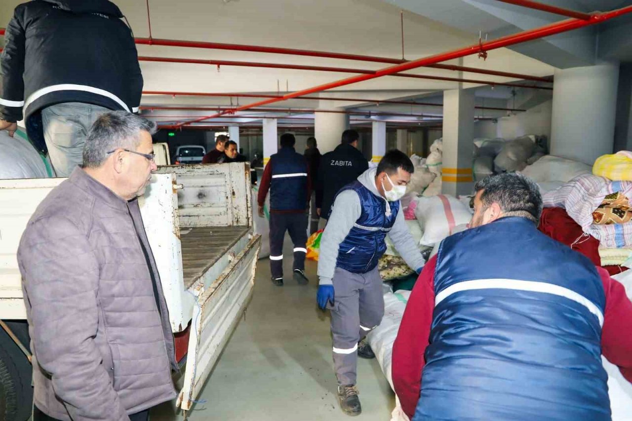 Köşk halkının şefkat eli deprem bölgesinde