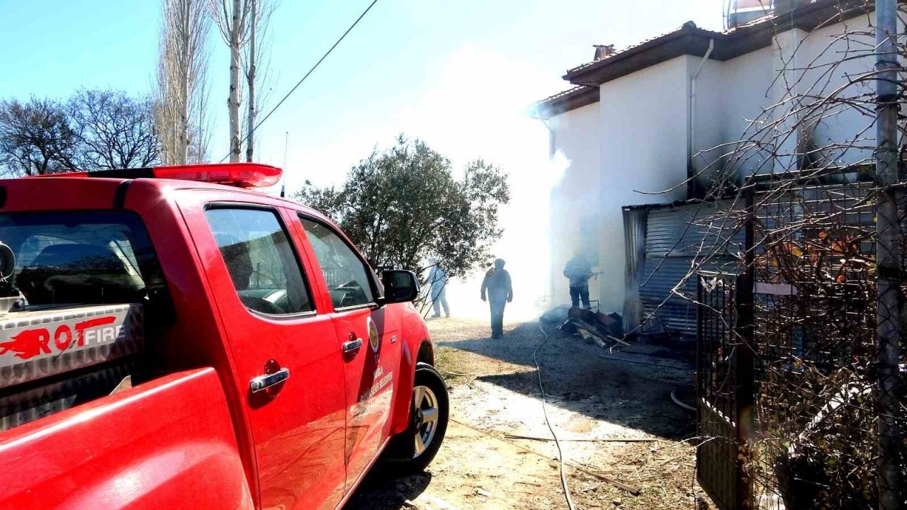 Muğla’da korkutan yangın