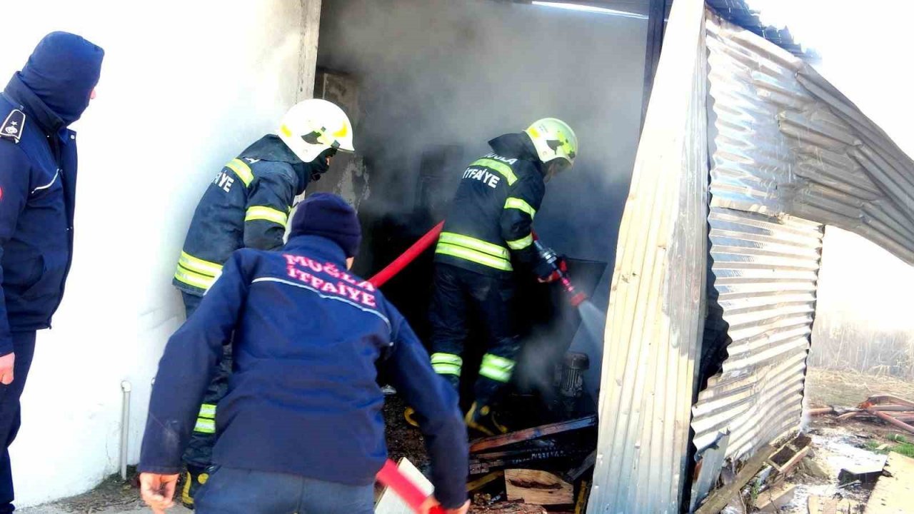 Muğla’da korkutan yangın