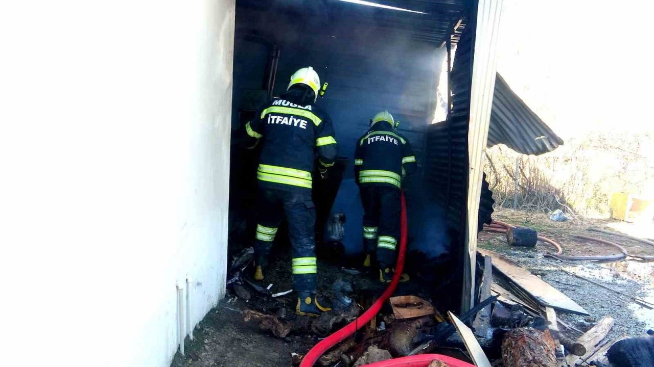 Muğla’da korkutan yangın