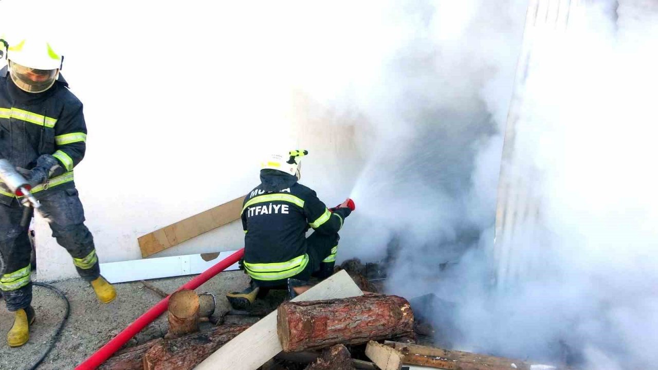 Muğla’da korkutan yangın