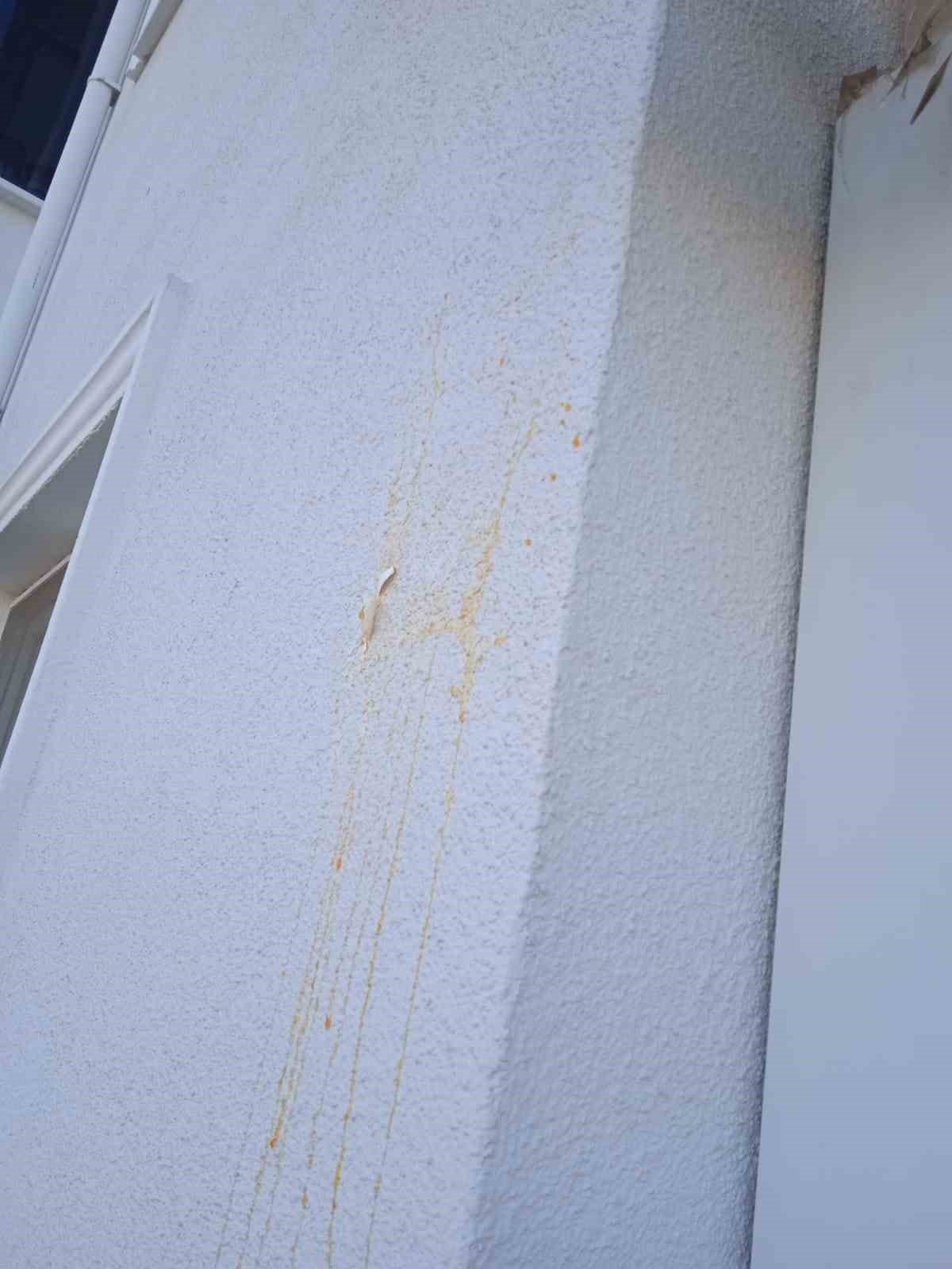 Gençlerin taşlama oyunu kameraya yansıdı