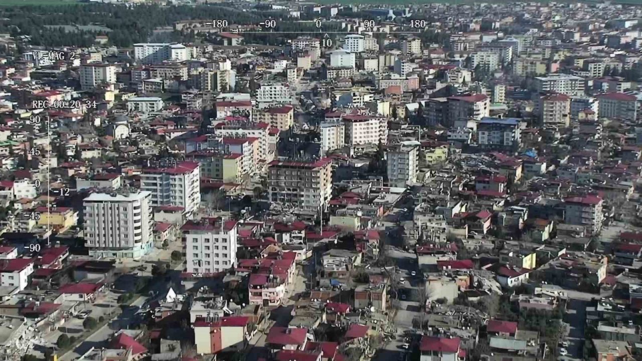 Çevre, Şehircilik ve İklim Değişikliği Bakanlığı, uydu ve İHA’larla hasar tespit çalışmaları yapıyor