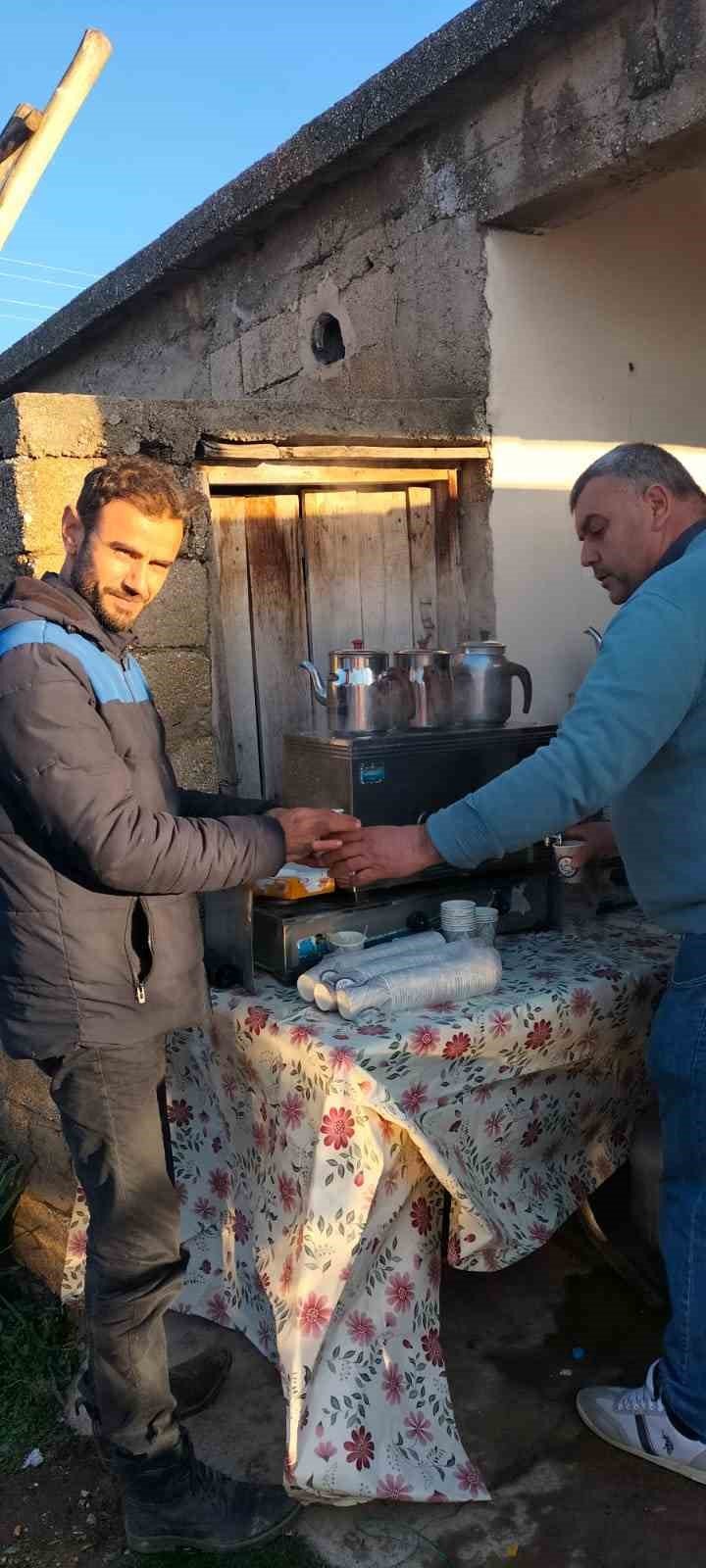 Denizli’nin sahra mutfağı deprem bölgesinde hizmete başladı