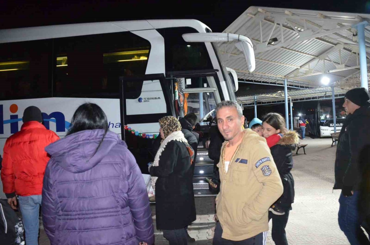 Depremzedeler Didim’de