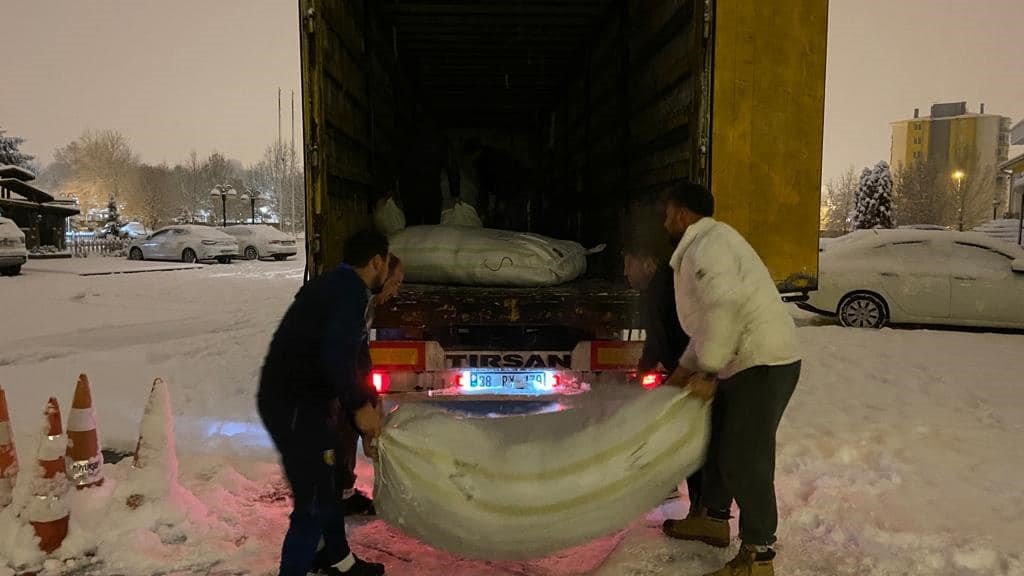 Kayseri spor camiası tek yürek