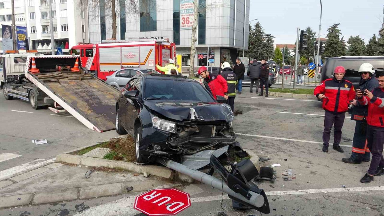 Ordu’da trafik kazası: 2 yaralı