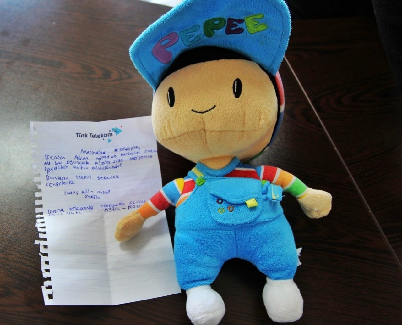 Nazilli’den duygulandıran not