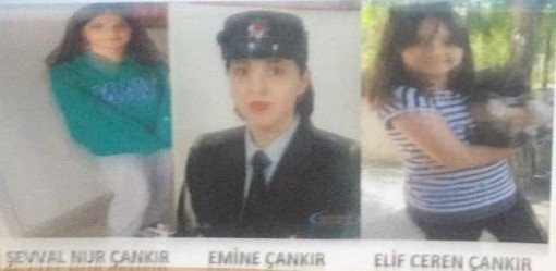 Depremde hayatını kaybeden polis memuru anne ve iki kızı Marmaris’te toprağa verildi