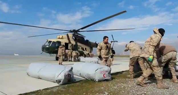 İçişleri Bakanlığı: “Helikopterlerle vatandaşlarımıza ihtiyaç malzemesi sevkiyatımızı sürdürüyoruz”