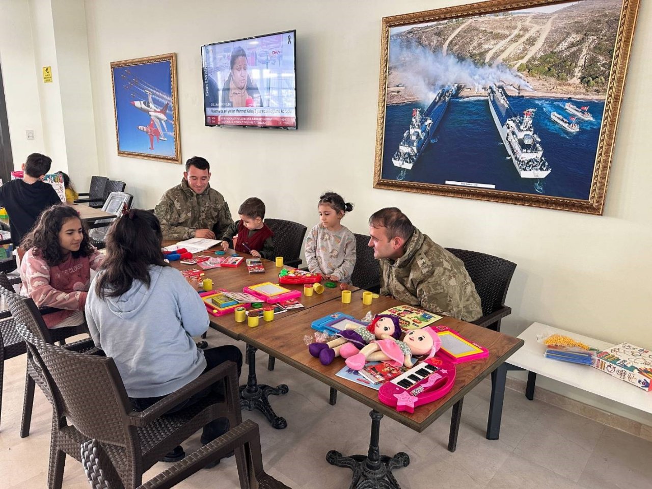 MSB, depremden etkilenen çocuklara sosyal etkinlik düzenliyor