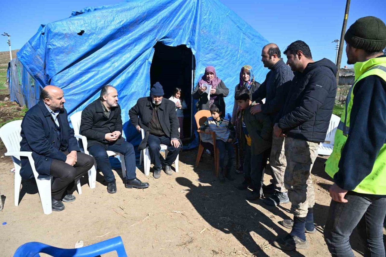 Nurdağı’na görevlendirilen Başkan Aktaş: “Yaraları hep beraber devlet millet kaynaşmasıyla saracağız”