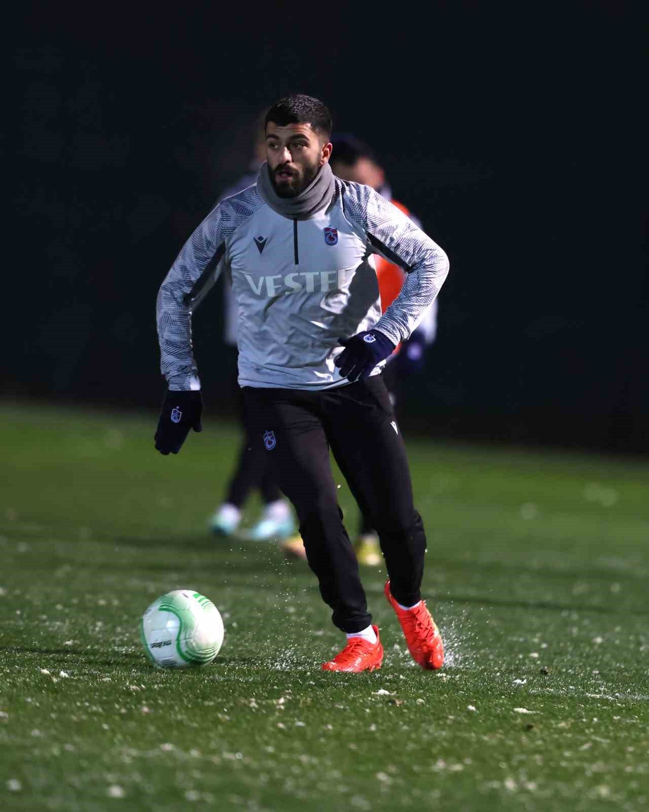 Trabzonspor, Basel maçı hazırlıklarına başladı