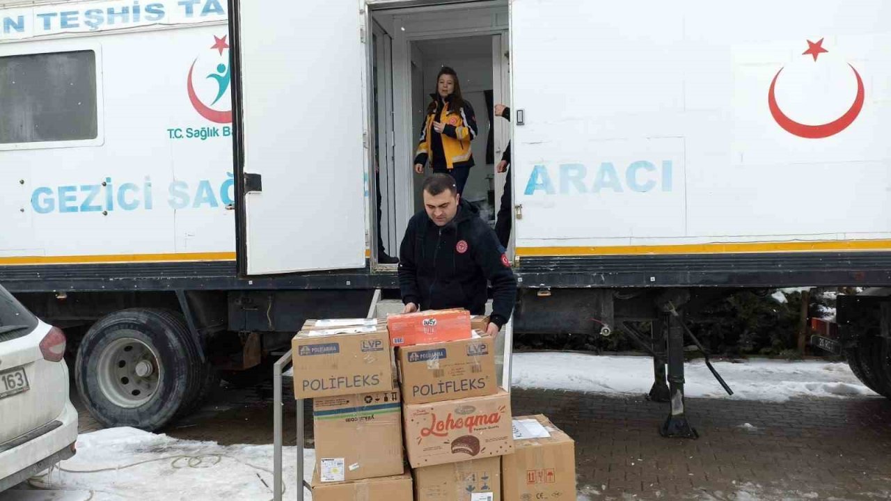 Mobil SAKOM afet bölgesi için Eskişehir’den hareket etti