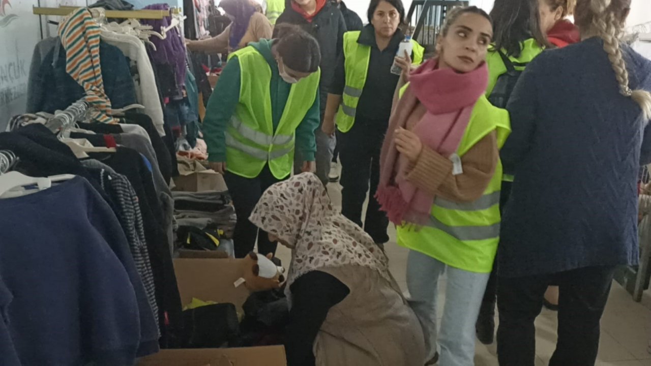 Bodrum’da ihtiyaç mağazası oluşturuldu