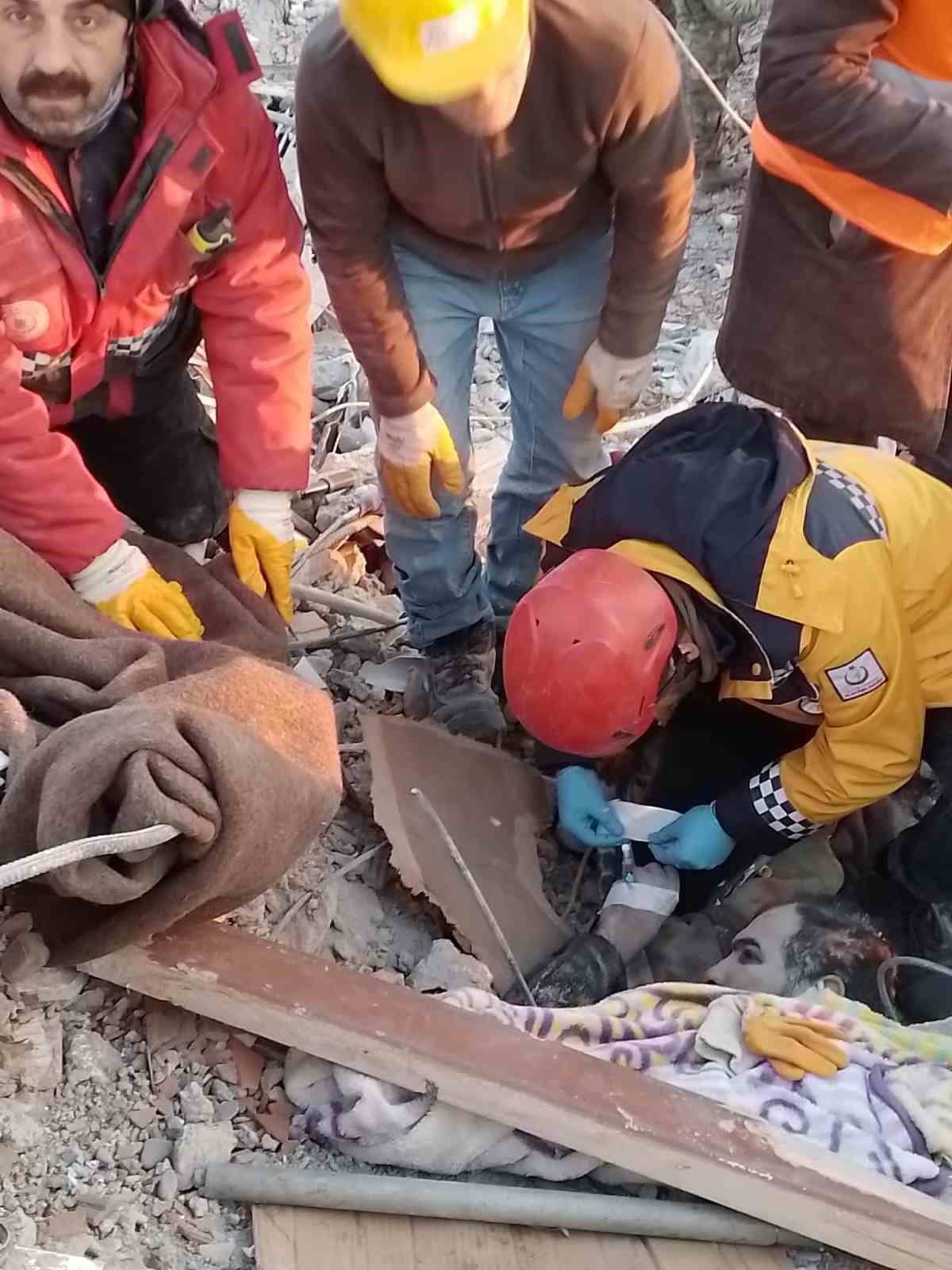 Yorgunlukları unutturan kurtarış