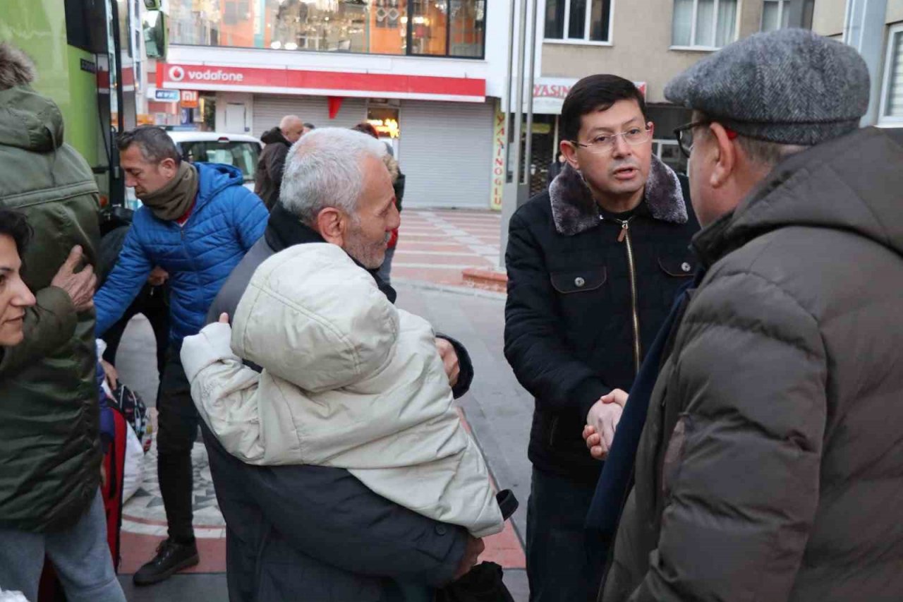 Hatay’daki depremzedeler Nazilli’ye getirildi