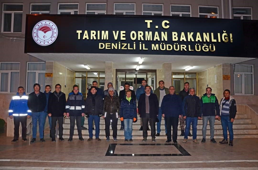 Denizli’den afet bölgesine 50 ton un