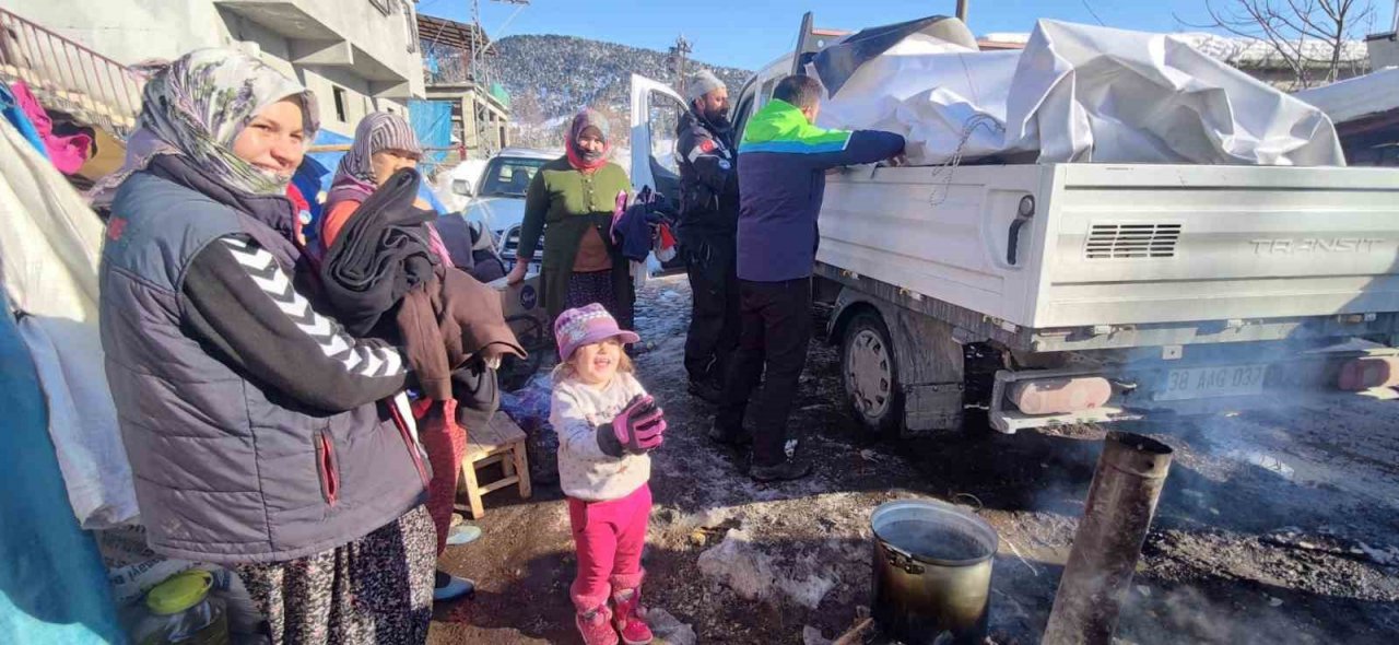 Erciyes A.Ş. Tecrübeli ve Teknik Ekibi ile Deprem Bölgesinde