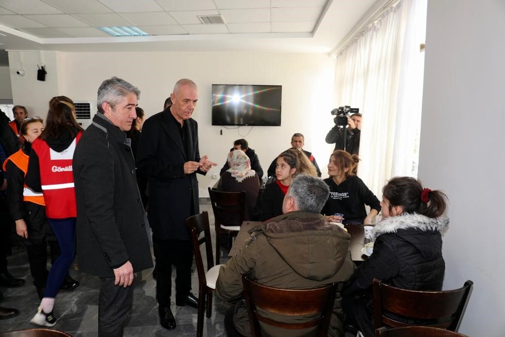 Marmaris’te depremzedeler ile ilgili çalışmalar değerlendirildi