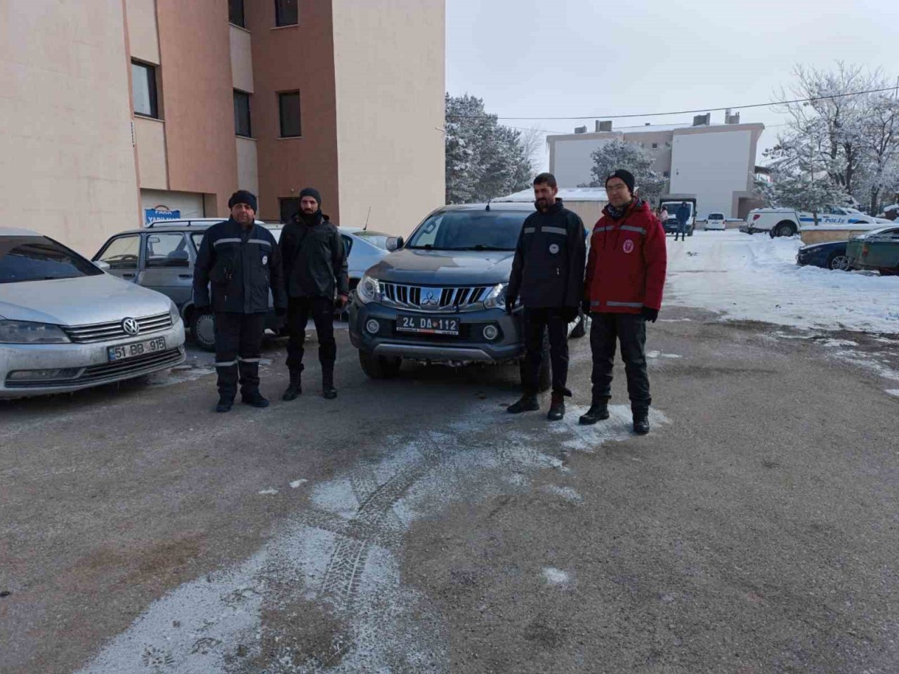 Tercan gönüllü ekibi Malatya’ya desteğe gitti