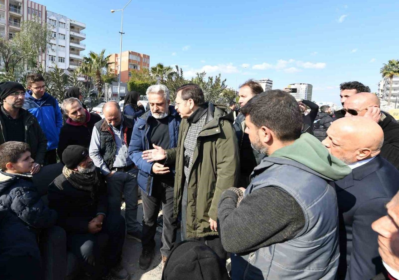 Hisarcıklıoğlu, İskenderun’da incelemelerde bulundu