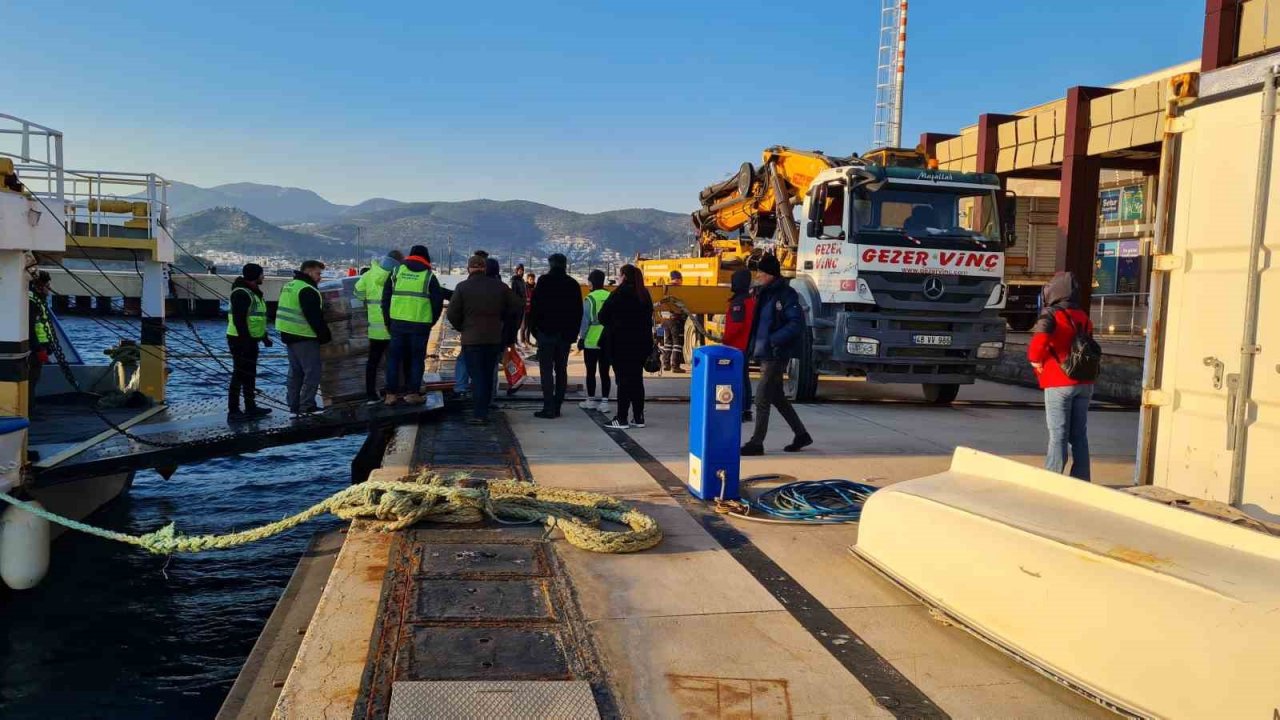 Yunanistan’ın İstanköy Adası’ndan depremzedelere yardım eli