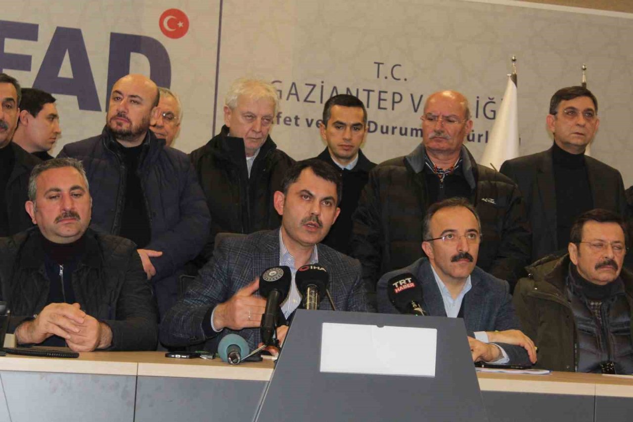 Bakan Kurum son rakamları açıkladı: "Gaziantep’te toplam ölü sayısı 3 bin 273”