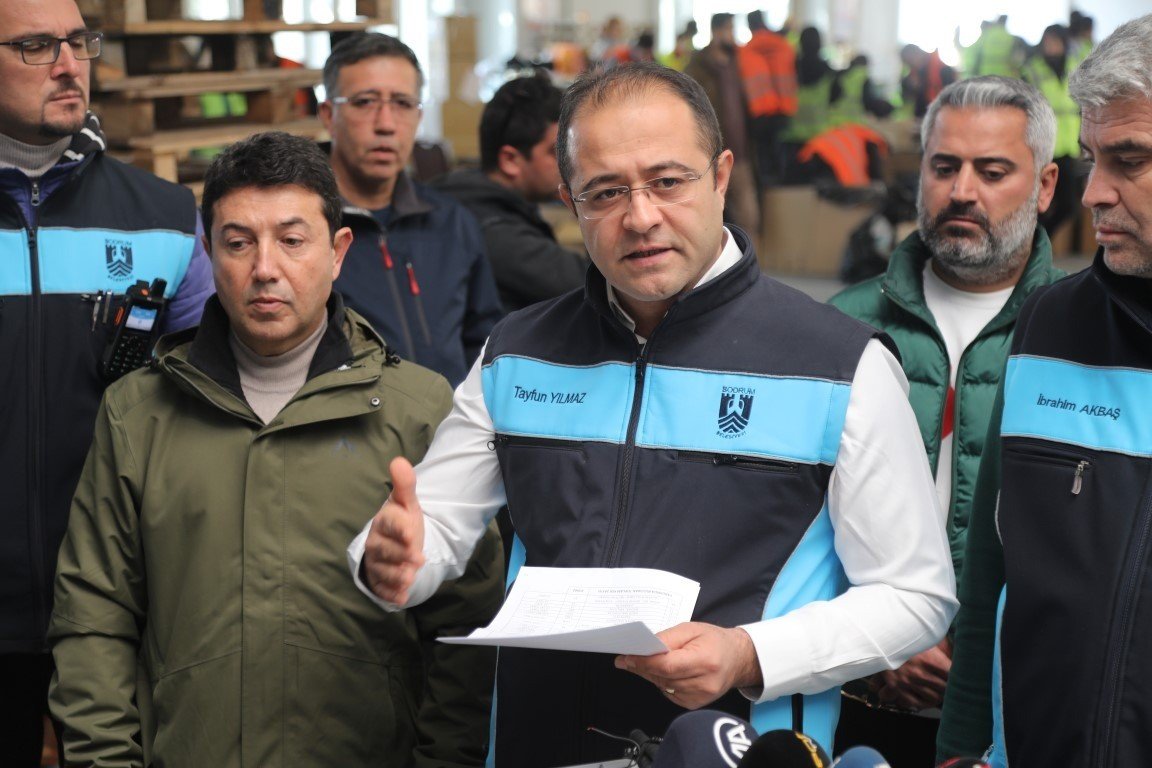 6 günde 124 tır gönderildi