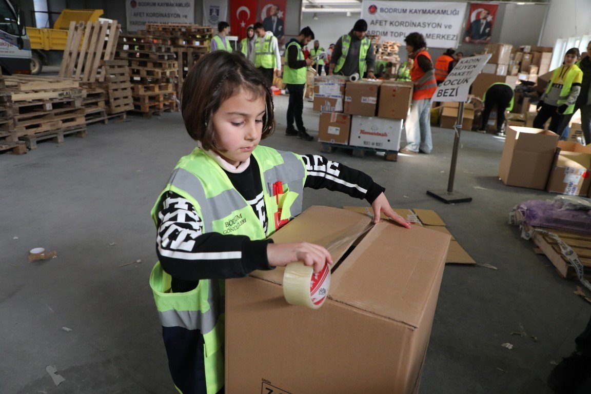 6 günde 124 tır gönderildi