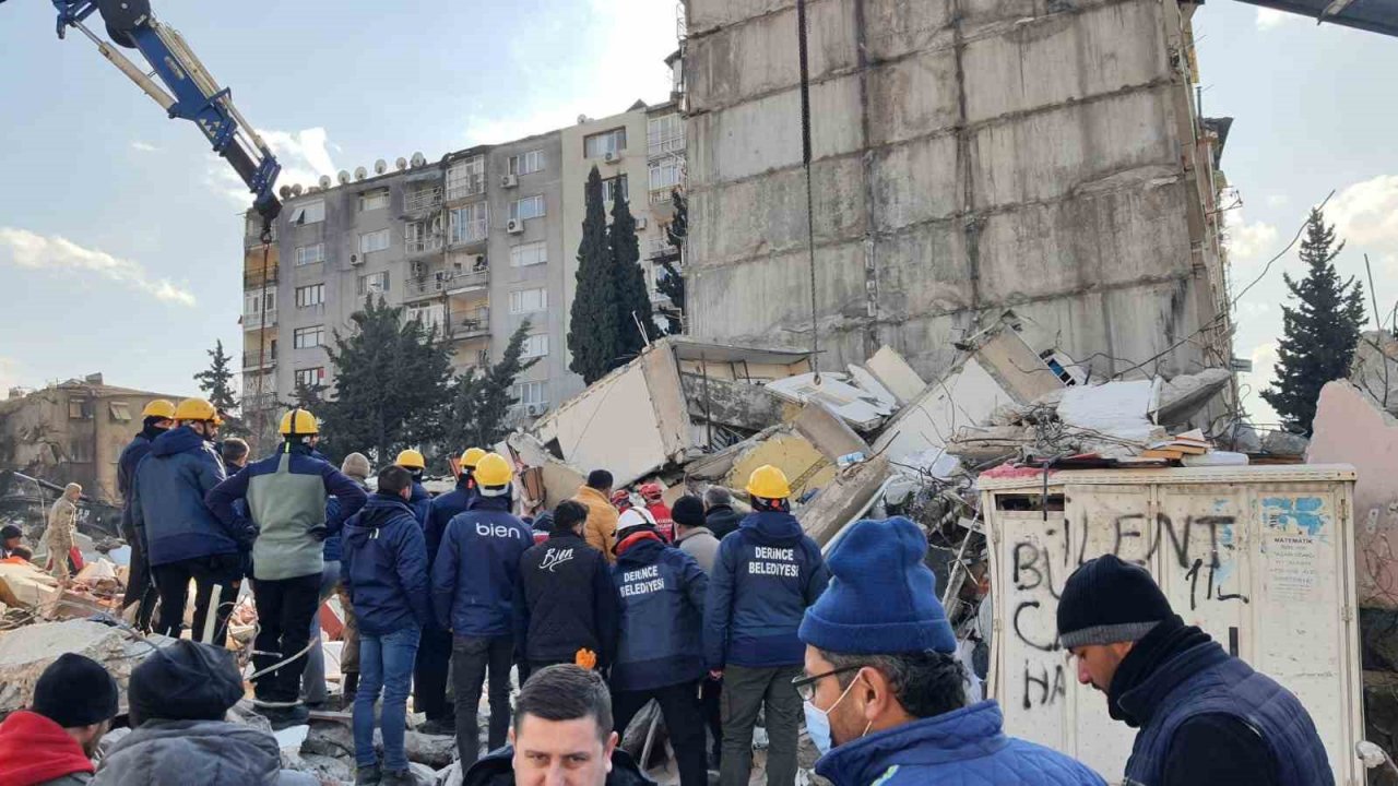 Derince Hatay’da tek yürek oldu