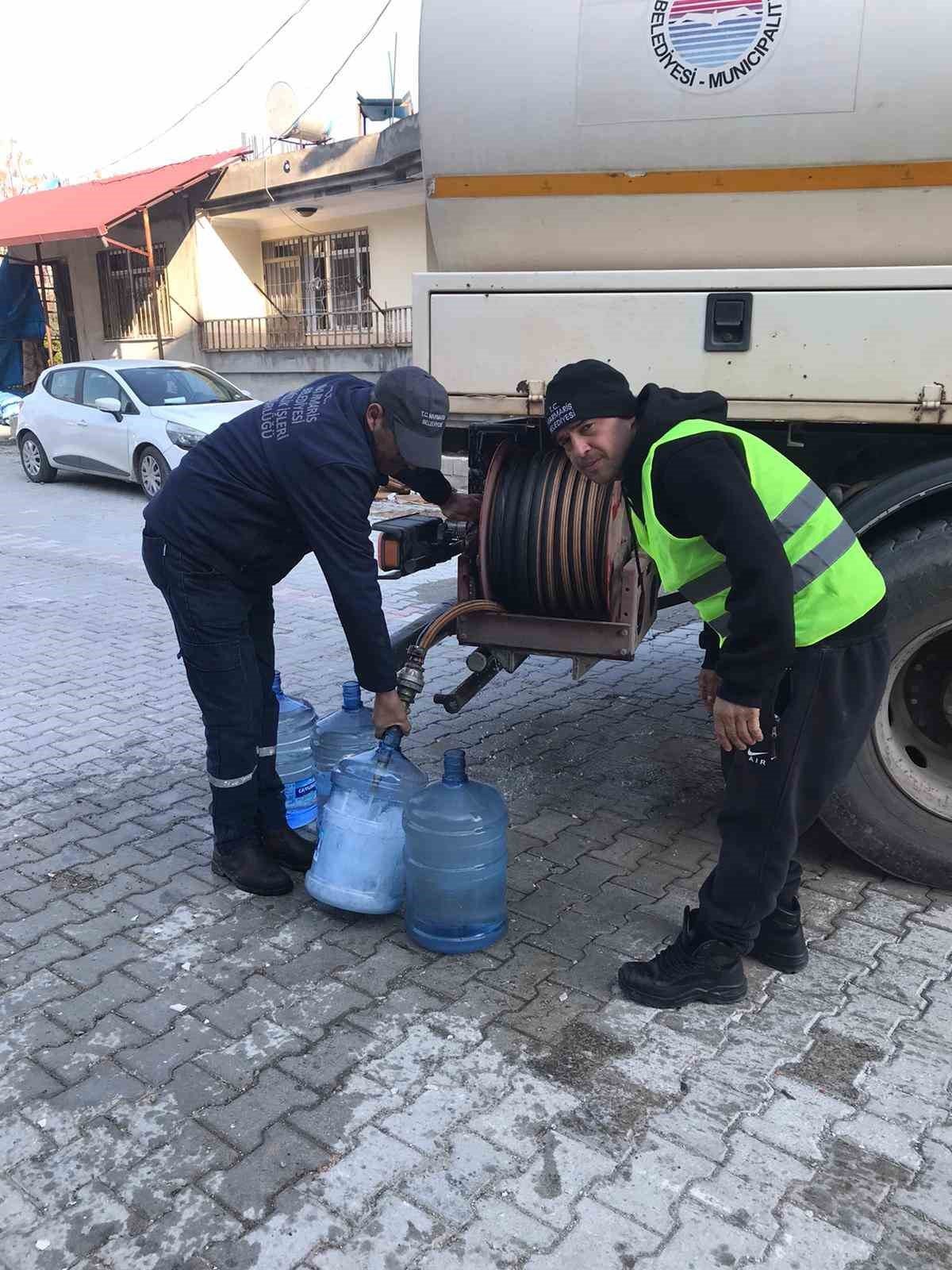 Marmaris temizlik ekipleri afet bölgesinde canla başla çalışıyor