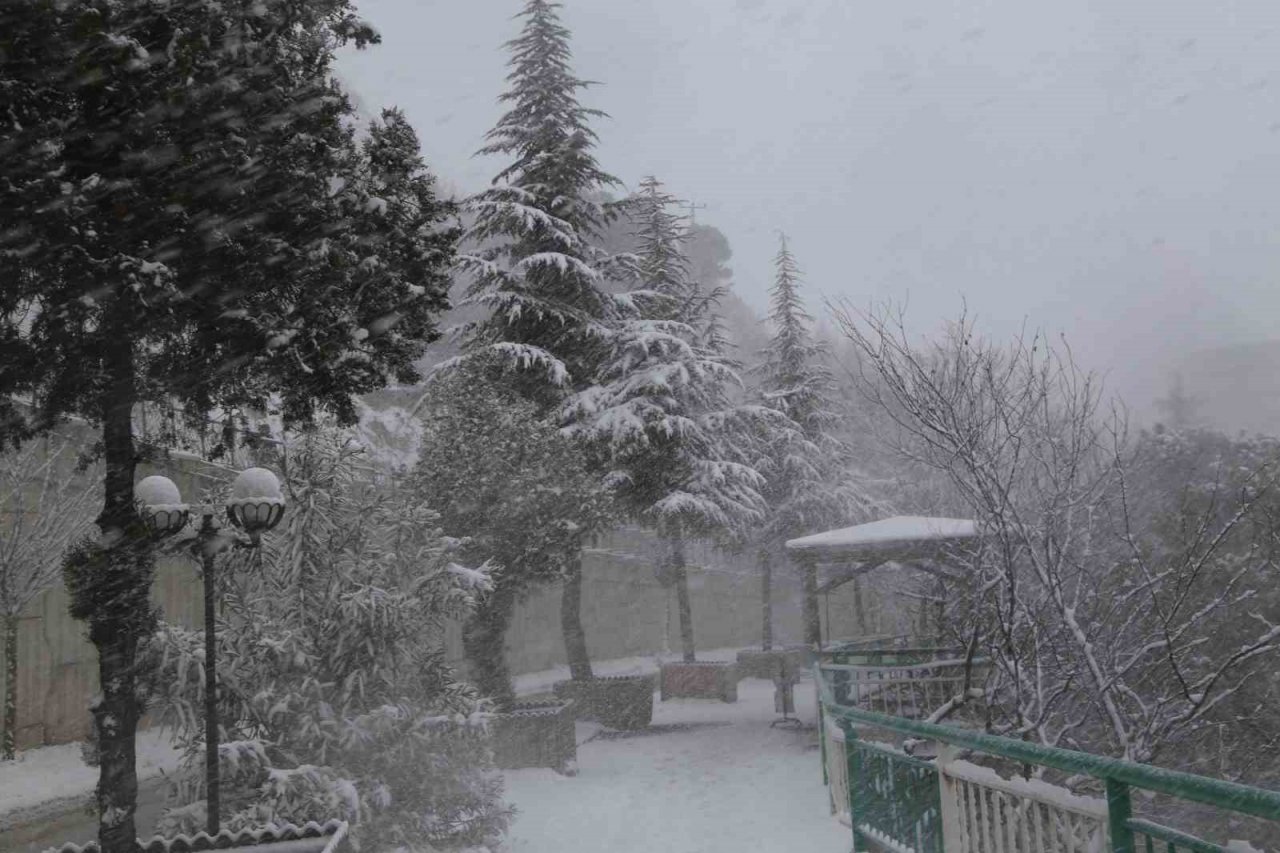 Artvin’de yoğun kar yağışı hayatı olumsuz etkiliyor