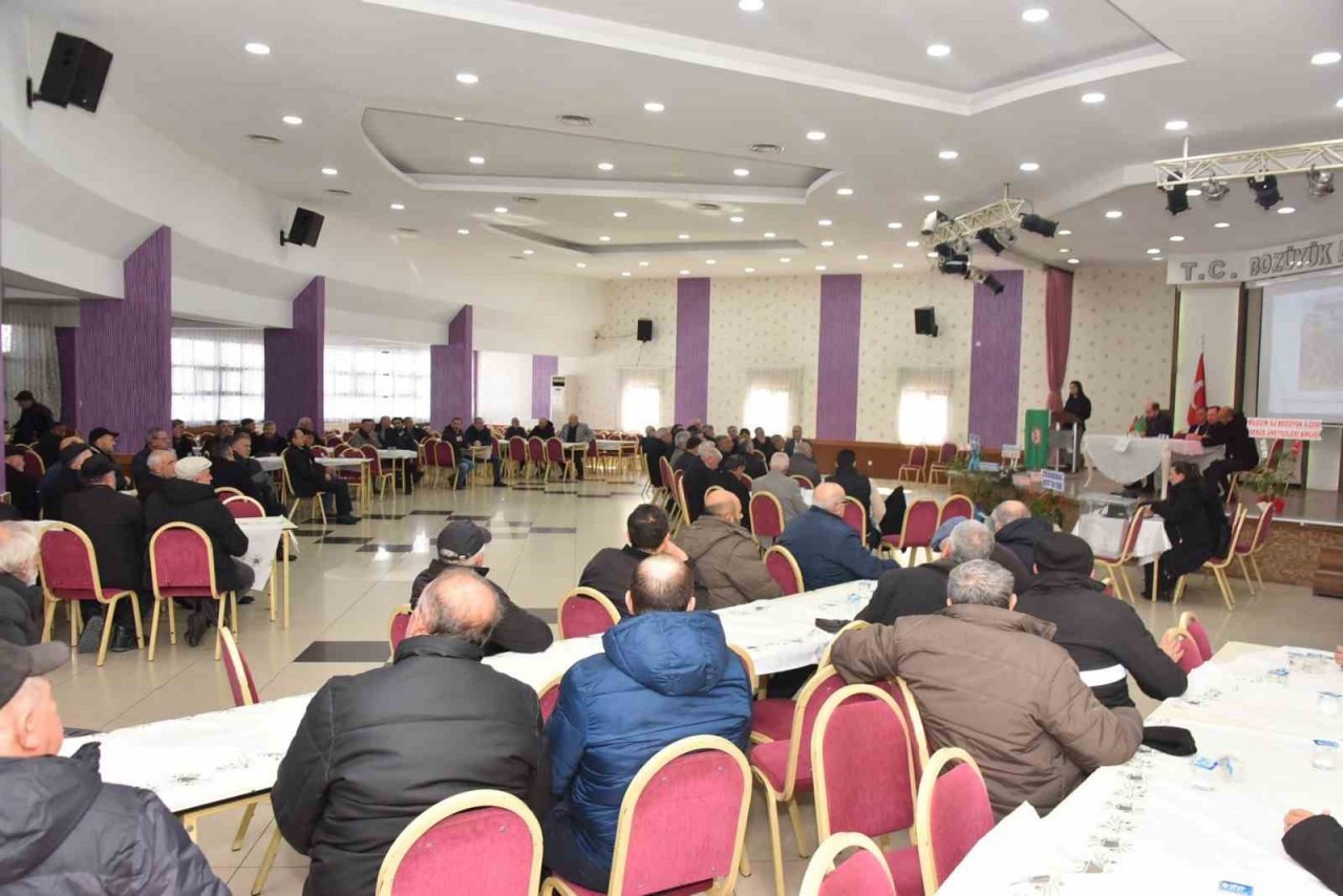Bozüyük Ziraat Odası Başkanı Süleymen Çaydere güven tazeledi