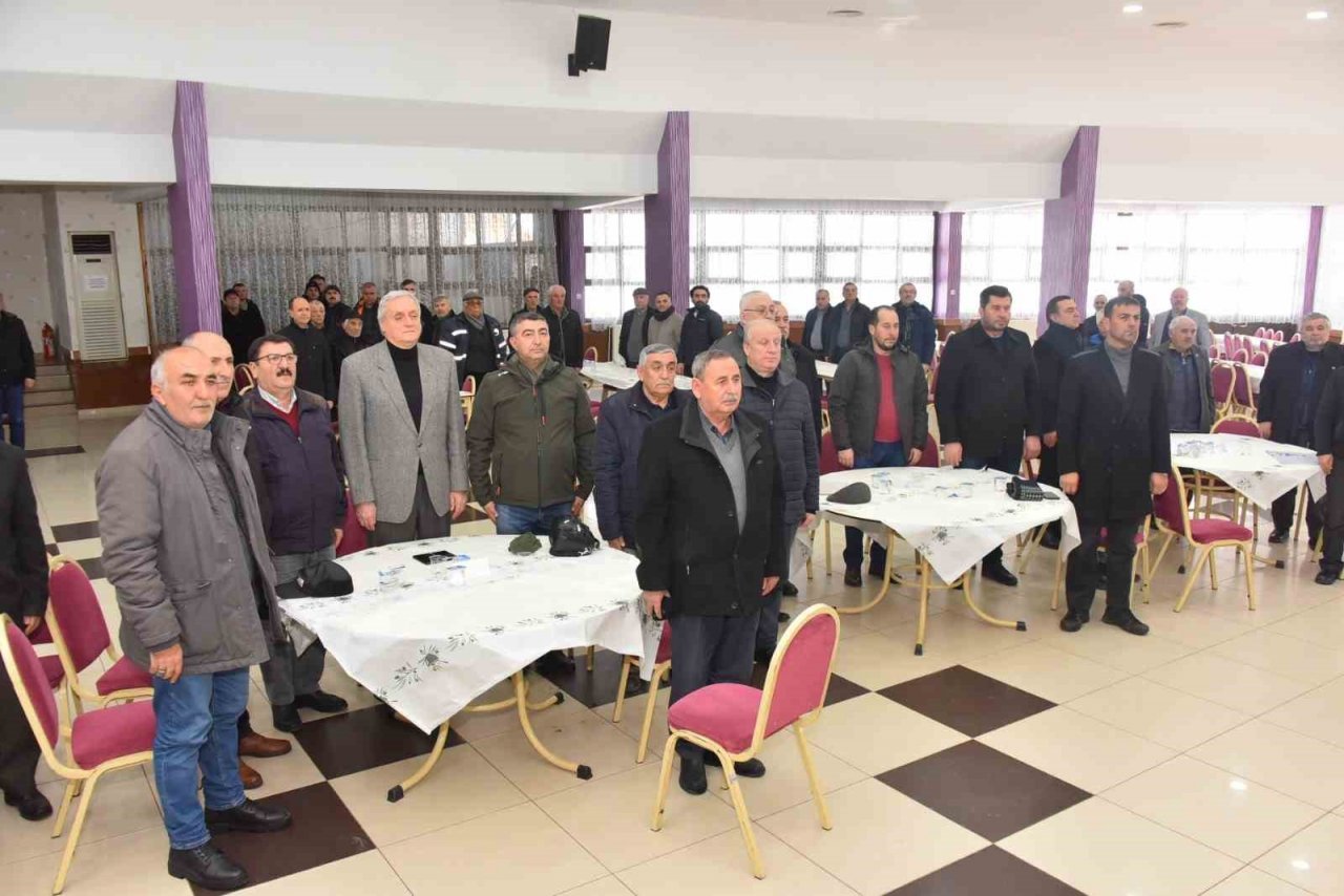 Bozüyük Ziraat Odası Başkanı Süleymen Çaydere güven tazeledi