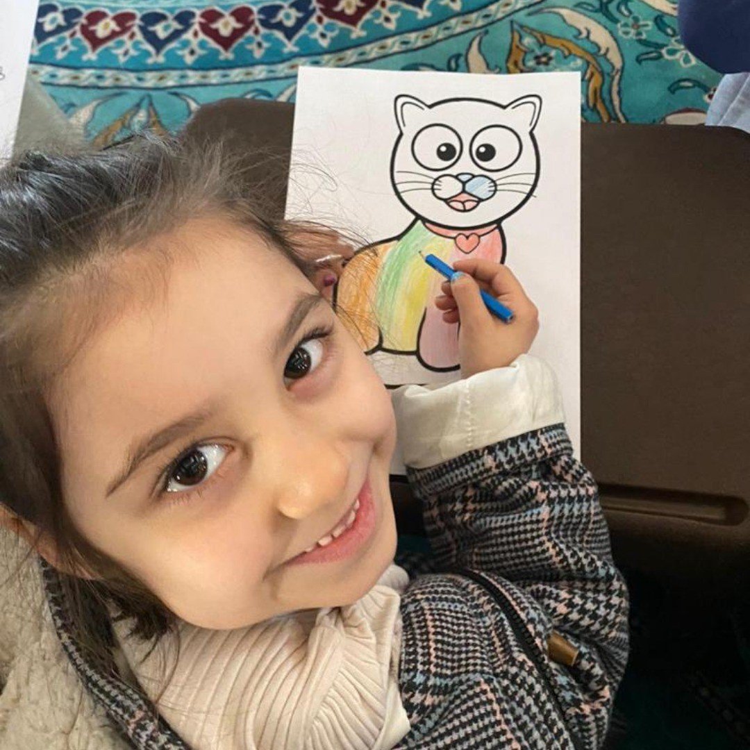 Gaziantep’te deprem mağduru çocuklar için camilerde etkinlikler düzenleniyor