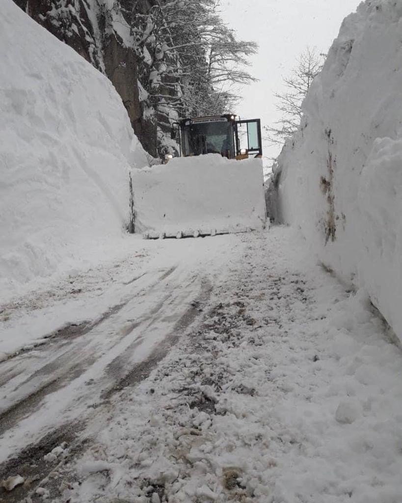 Giresun’da 42 köy yolu kar nedeniyle ulaşıma kapandı