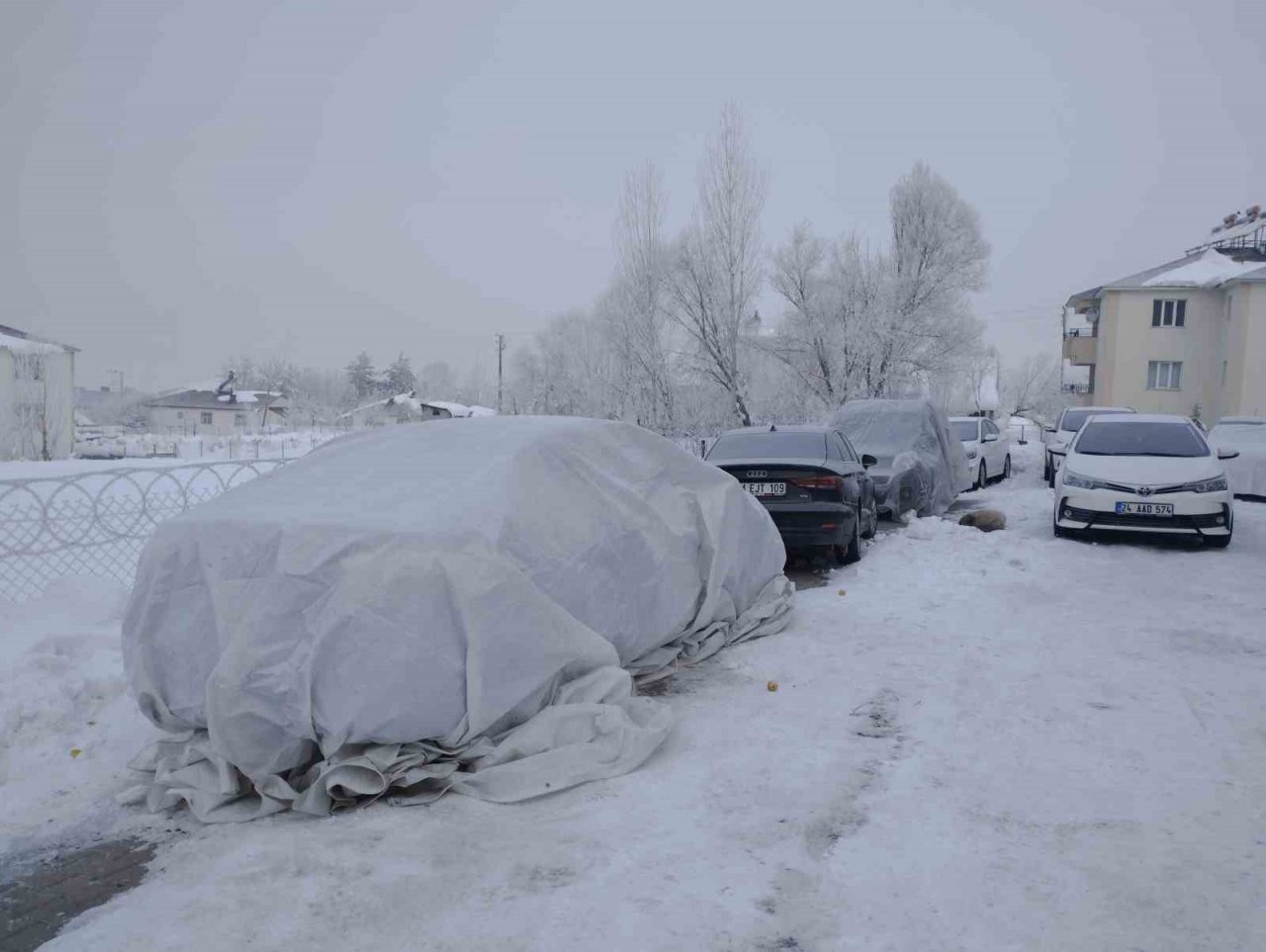 Varto’da hava sıcaklığı eksi 21 dereceye kadar düştü