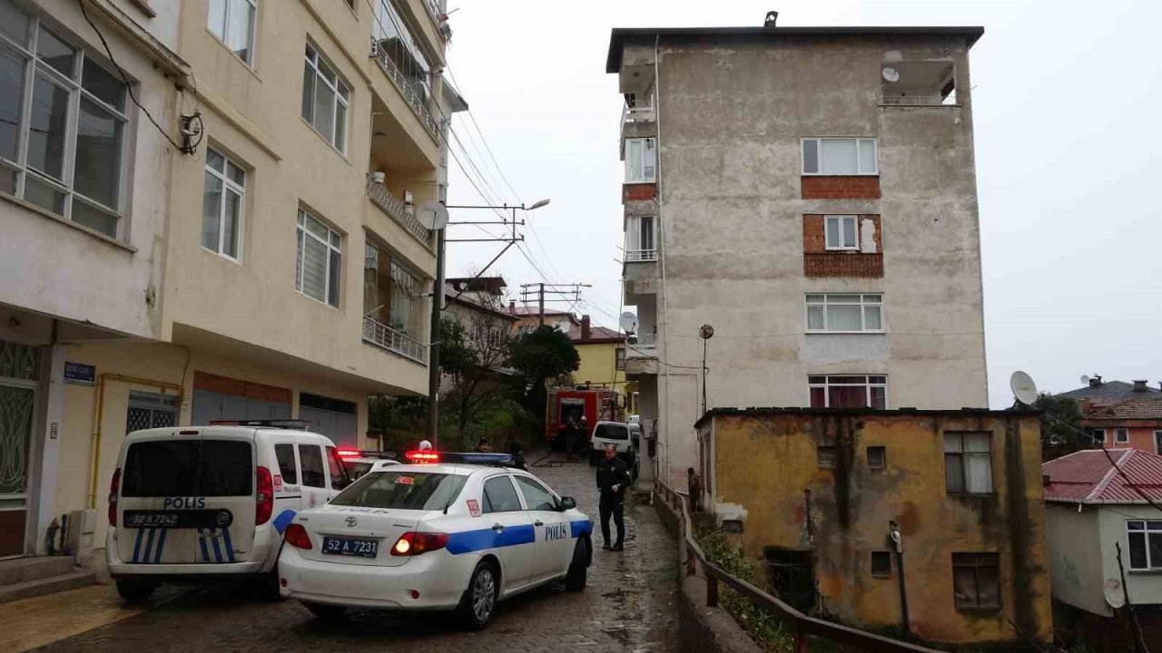 Ordu’da baca yangını ekipleri harekete geçirdi