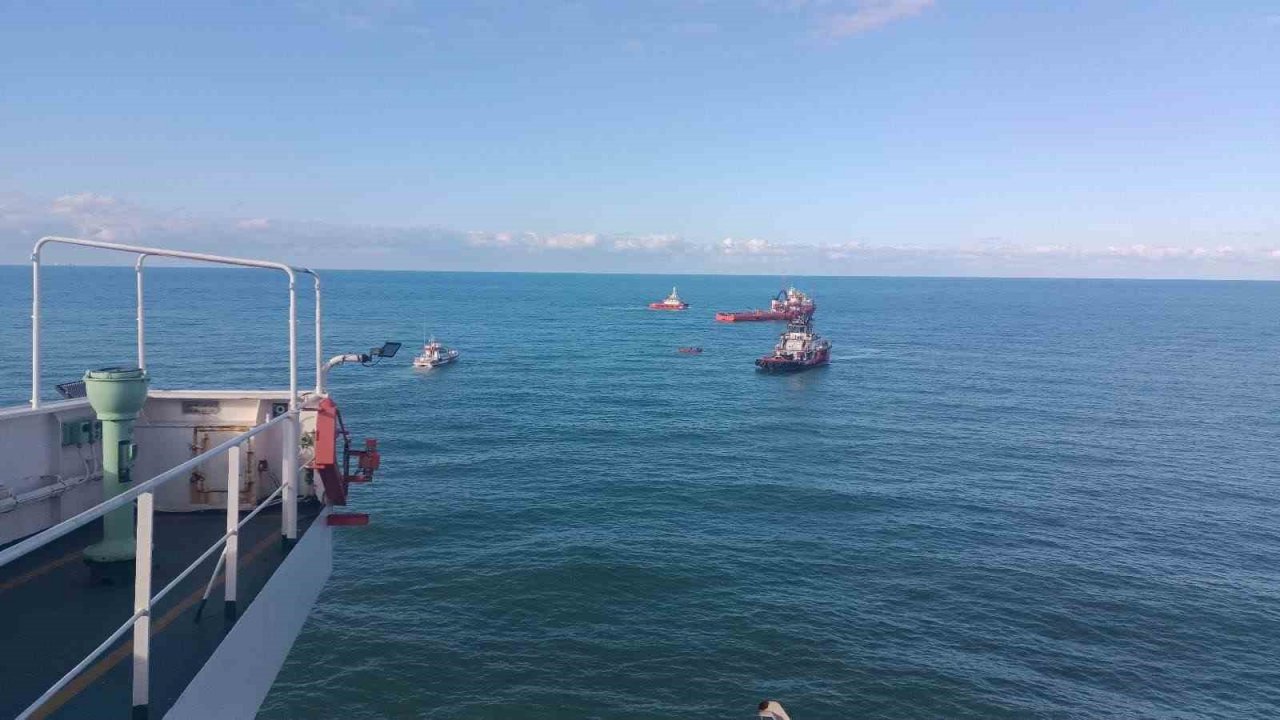 Şile’de karaya oturan yük gemisi 7 gün sonra kurtarıldı