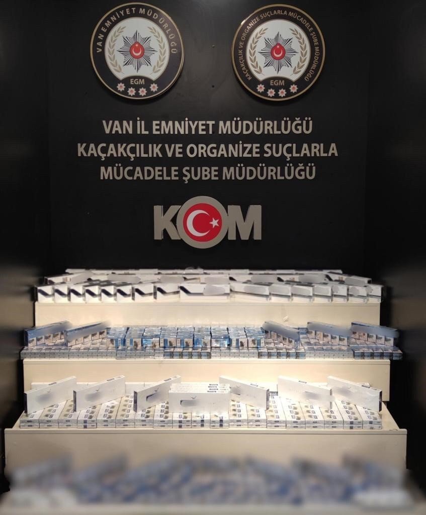 Van’da gümrük kaçakçılığı