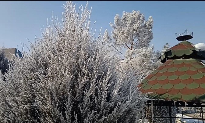 Özalp ilçesinde termometreler eksi 31 dereciyi buldu