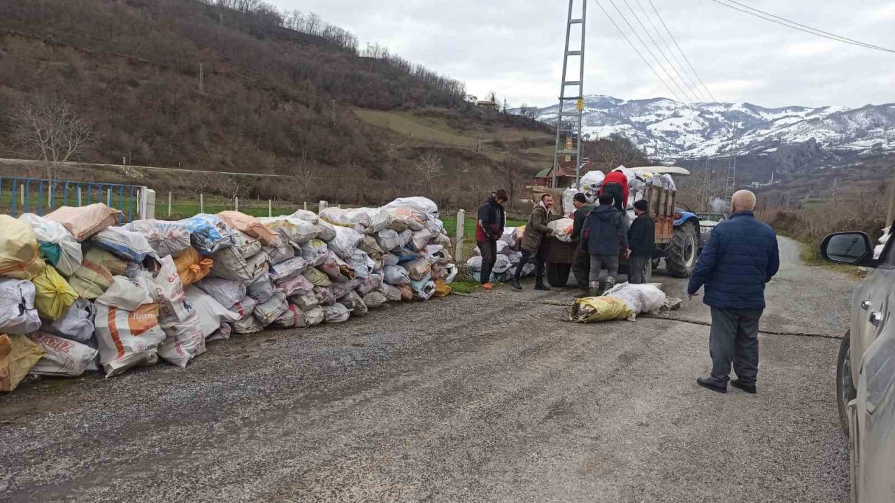 Vatandaşlar deprem bölgesine odun göndermek için seferber oldu