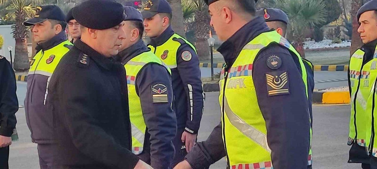 Aydın Jandarmasının 3 trafik timi Hatay’da görev yapacak